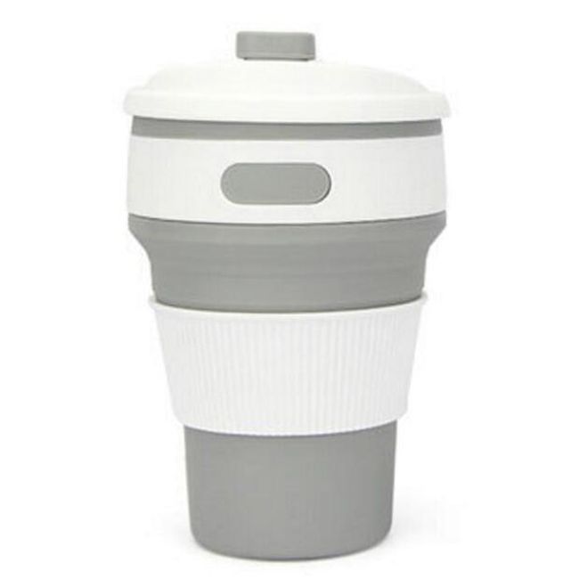 Zložljiva silikonska skodelica za kavo 1