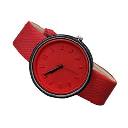 Červené unisex hodinky