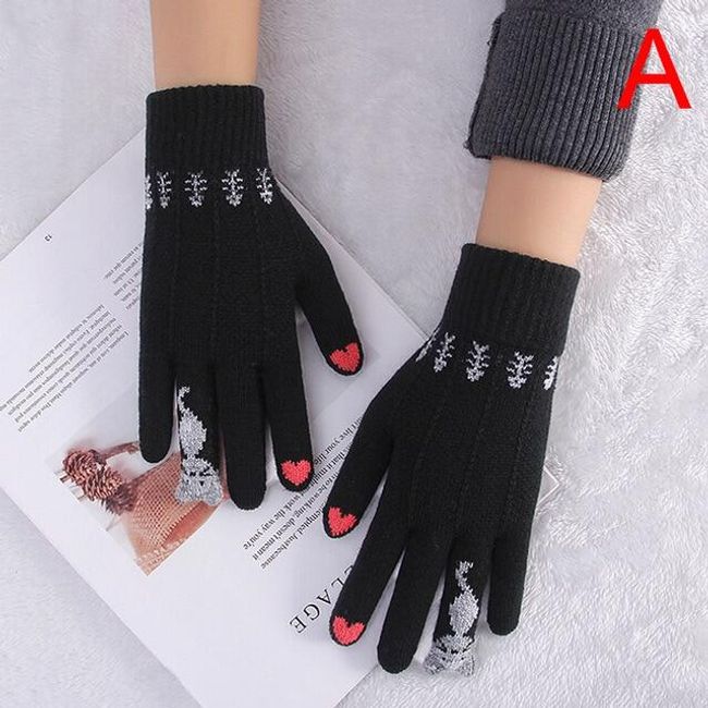 Дамски зимни ръкавици DR89 1