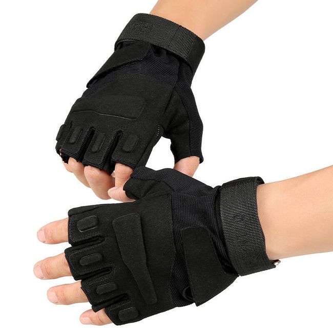 Rękawiczki taktyczne bez palców - różne kolory i rozmiary 1