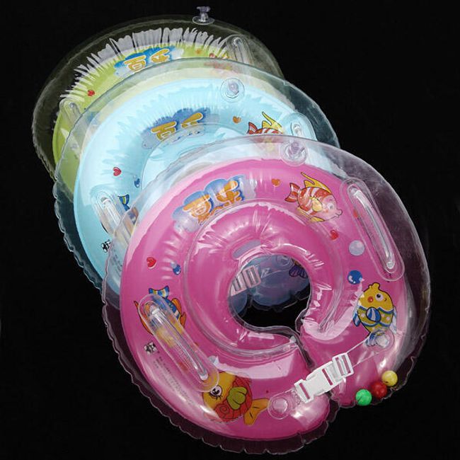 Inel gonflabil pentru copii, cu fixare dublă de siguranță 1
