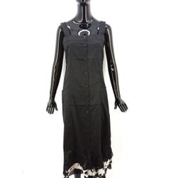 Dámské propínací šaty na ramínka Animale, černé, Velikosti textil KONFEKCE: ZO_b745a5ea-1875-11ed-9680-0cc47a6c9c84