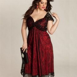 Dámské šaty plus size Evette