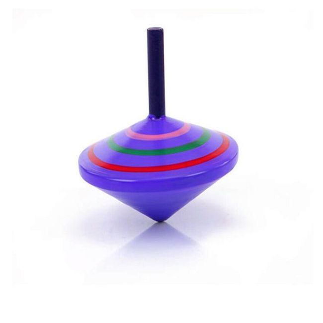 Wooden spinning top Eo45 1