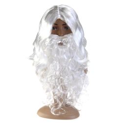 Santa wig and beard set Melon