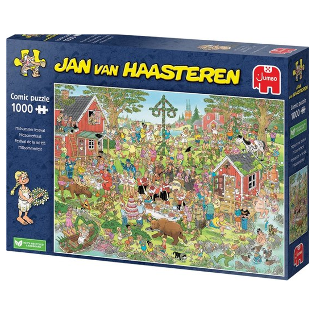 Jan Van Haasteren Puzzle z okazji Dnia Świętego Jana ZO_9968-M4157 1