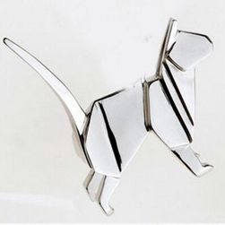 Origami zvířecí brož