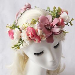Bandă de cap florală