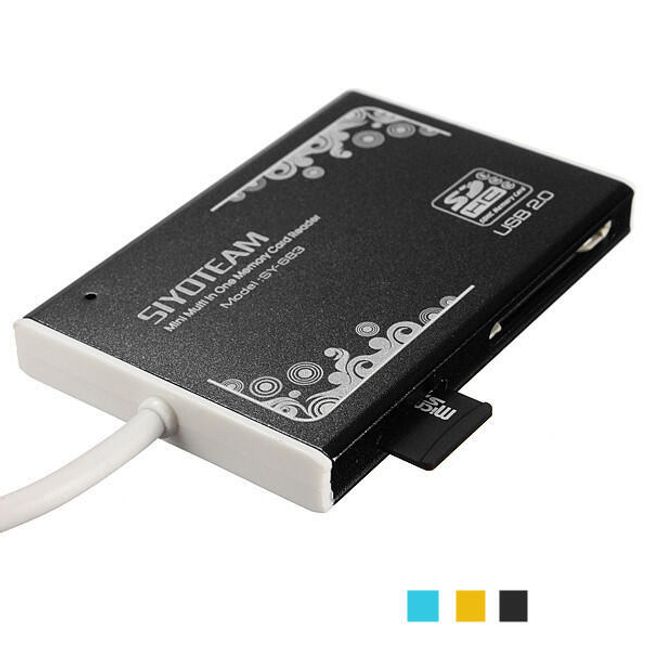 USB čtečka paměťových karet - 3 barvy 1