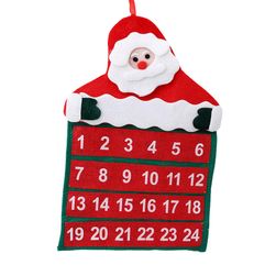 Kalendarz adwentowy z Mikołajem