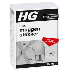 HGX szúnyogriasztó - 45ml - újratölthető ZO_239245