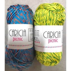 Priadza Caress Picnic 75g 175m, farba: ZO_1d0a1f18-dad1-11ee-8911-7e2ad47941cc