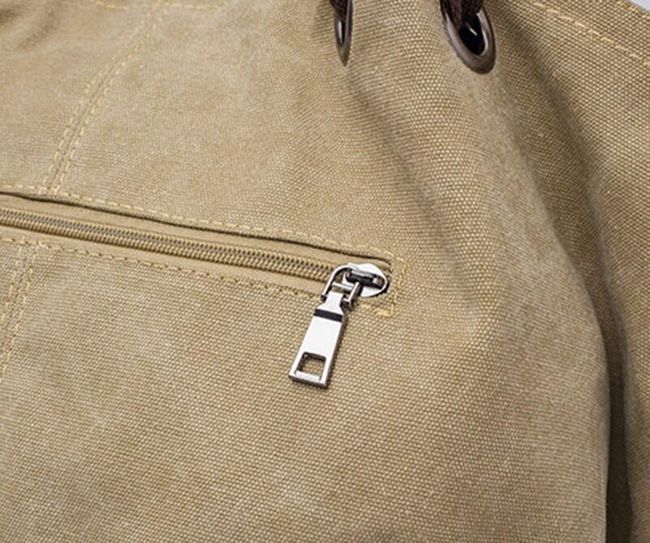 Braon klasična muška torbica od prirodne kože i šoteksa