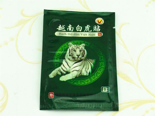 Léčivé náplasti s tygří mastí  1