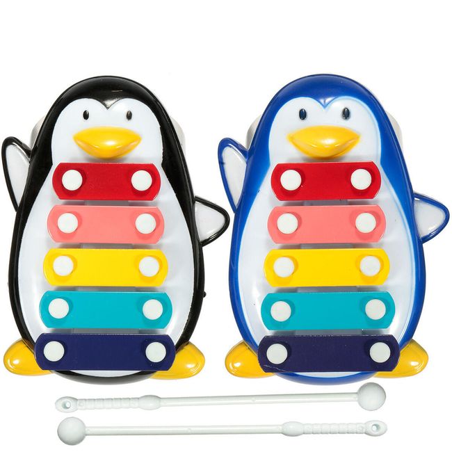 Dětský xylofon ve tvaru tučňáka 1