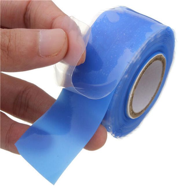 Silikonová páska v modré barvě 1