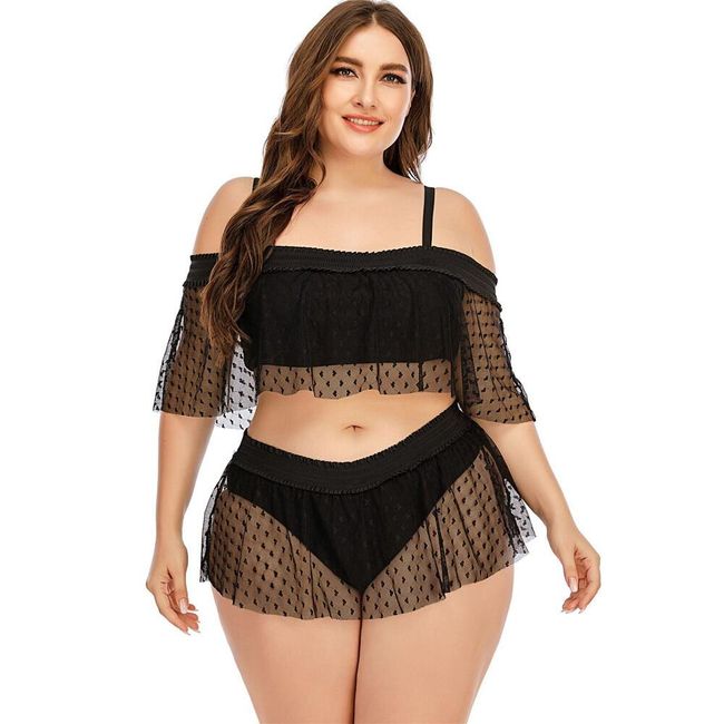 Dámské plus size plavky TF3973 1