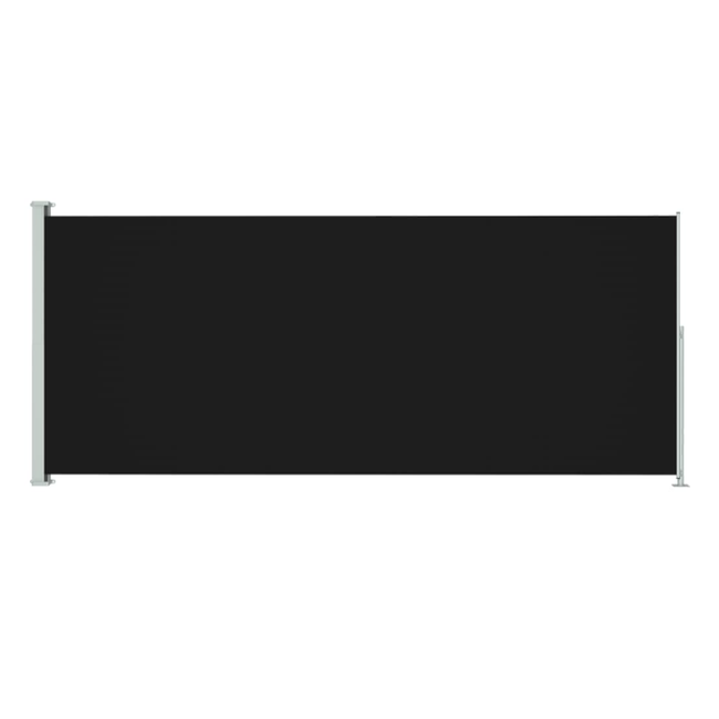 Sťahovacia bočná markíza 180 x 500 cm čierna ZO_364635-A 1