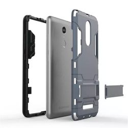 Capac de protecție spate cu suport pentru Xiaomi Redmi Note 3 - 6 culori