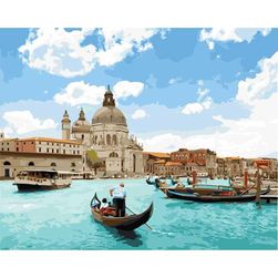 DIY obraz podle čísel - Benátky