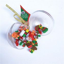 Mini gumi karácsonyi motívummal