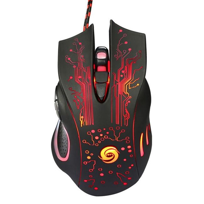 Mouse cu lumina pentru gameri - 3200DPI 1