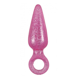 Plug anal roz cu sclipici ZO_9968-M6638
