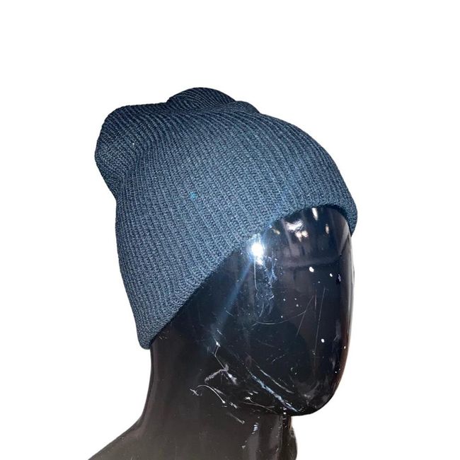 Зимна плетена шапка OODJI, един размер - черна, Цвят: ZO_216323-CER 1