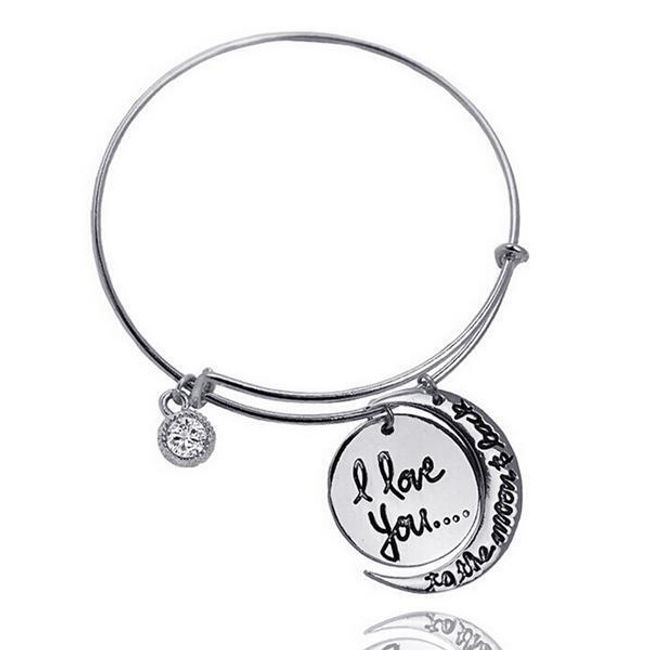 Bransoletka I love you to the moon and back 1