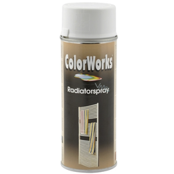 Color Works Radiatorspray alkid lakk fehér 400 ml spray ZO_270884