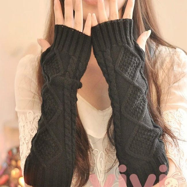 Ženske pletene rokavice Joanna 1
