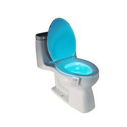 LED svietidlo na wc so snímačom pohybu