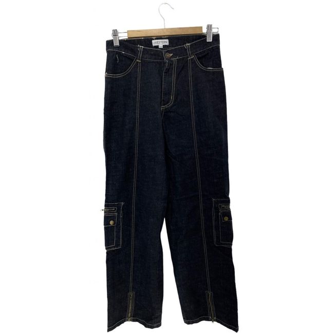 Pánske džínsy, WESTERN, čierne s veľkými vreckami, veľkosti KALHOTY: ZO_959b9a12-a600-11ed-a8e2-4a3f42c5eb17 1
