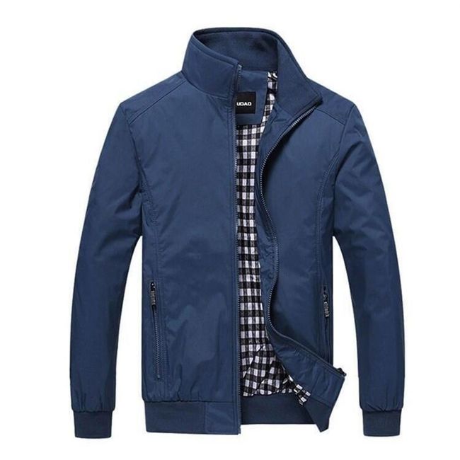 Derrick férfi tavaszi kabát kék - 3-as méret, XS-XXL méretek: ZO_233772-M 1