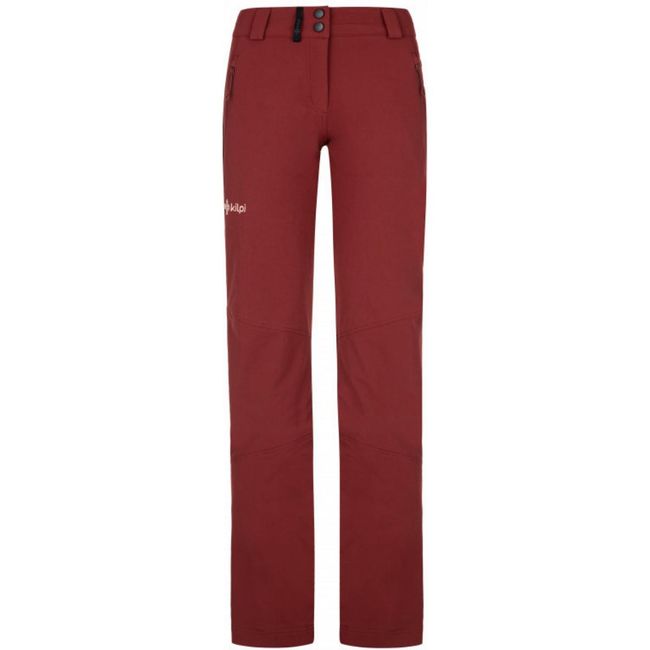 Pantaloni outdoor dama Lago - w roșu închis, Culoare: Roșu, Dimensiuni țesături CONFECȚIE: ZO_195410-36 1