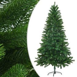 Изкуствена коледна елха с реалистични иглички 150 см зелена ZO_344259-A