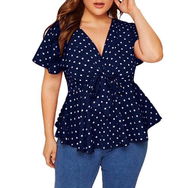 Dámska plus size blúzka Berit 1