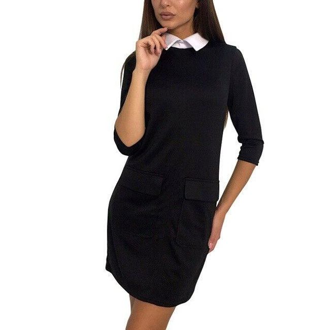 Women's dress with a collar Lydia 1