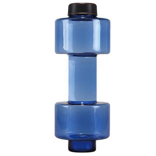 Steklenička za vodo v obliki hantle - 550 ml 1