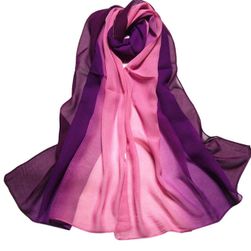 Пъстроцветен дамски шал - повече варианти