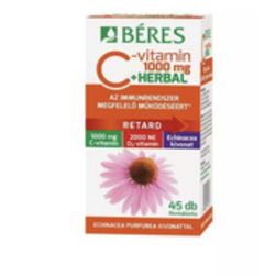 Vitamin C - Béres Vitamin C Retard 1000 mg + zeliščne obložene tablete 45x ZO_NZ000171