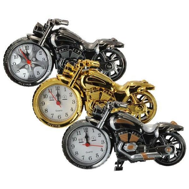 Ceas cu alarmă sub formă de motocicletă - 3 culori 1