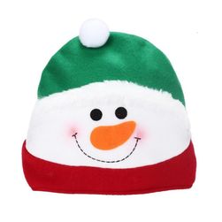 Otroška kapa v obliki snežaka