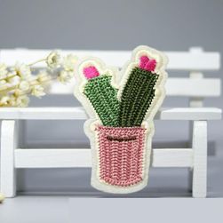 Tekstilna aplikacija z likalnikom - Kaktus