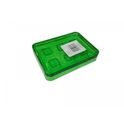 Зелена подложка за сапун 11x8cm ZO_255694