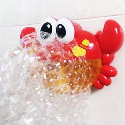Zábavný krab do vany na tvoření bublin F02