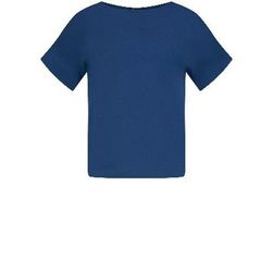 Tricou clasic din bumbac albastru închis, mărimi XS - XXL: ZO_253978X-S