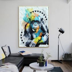 Kép vászonon keret nélkül - gorilla WZ4