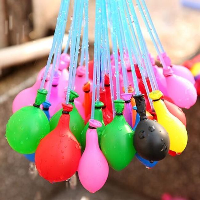 Vodní bomby - 400 barevných balonků 1