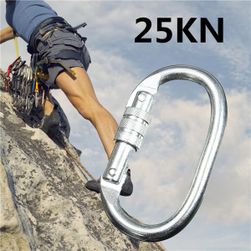 Karabiner (25KN) utazóknak és kalandoroknak